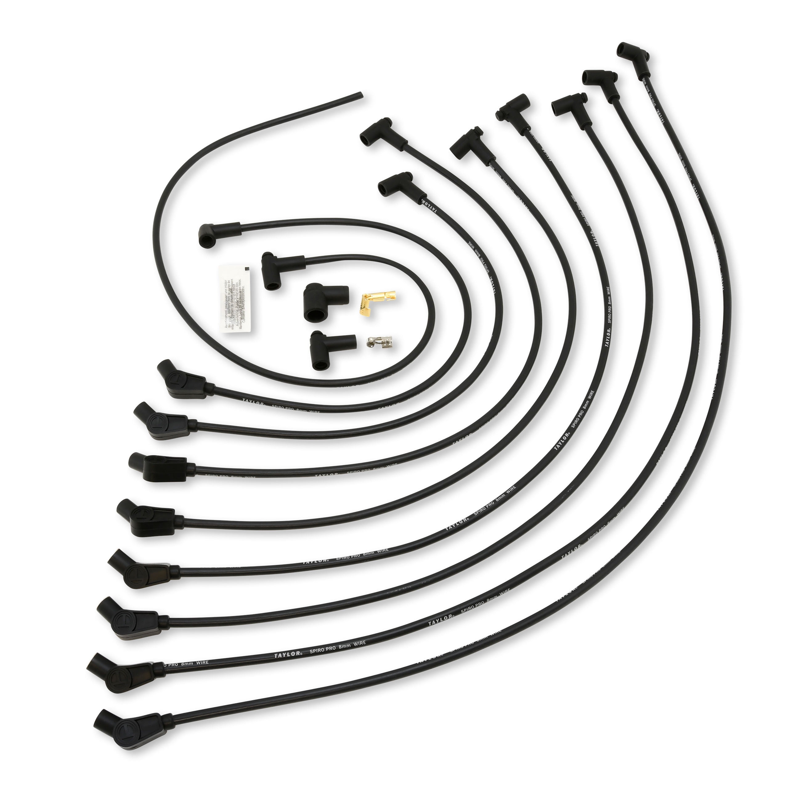 Taylor Cable Spark Plug Wire Set Chevy II/Nova 74-79 HEI 74602 Taylor Cable Spark Plug Wire Set Chevy II/Nova 74-79 HEI 74602