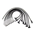thumbnail image 1 of Taylor Cable 85063 ThunderVolt 8.2mm Ignition Wire Set Spiro-Wound LS Universal Fitment 135 deg. Black ThunderVolt 8.2mm Ignition Wire Set, 1 of 2