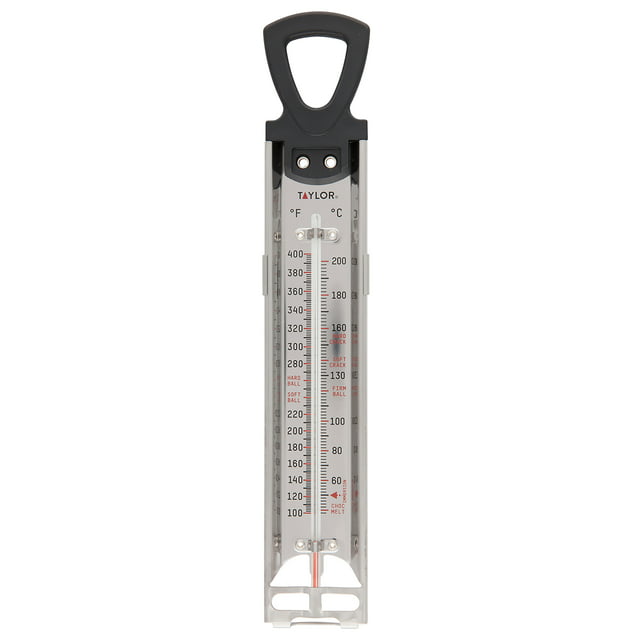 Taylor Candy and Deep Fry Thermometer with Adjustable Pan Clip