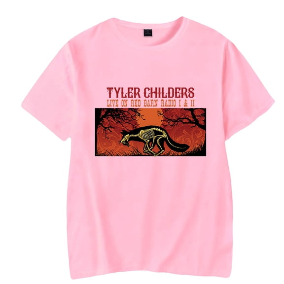 Taylor Childers T Shirt Casual Dress Summer Printed Round Neck Short Sleeve Top