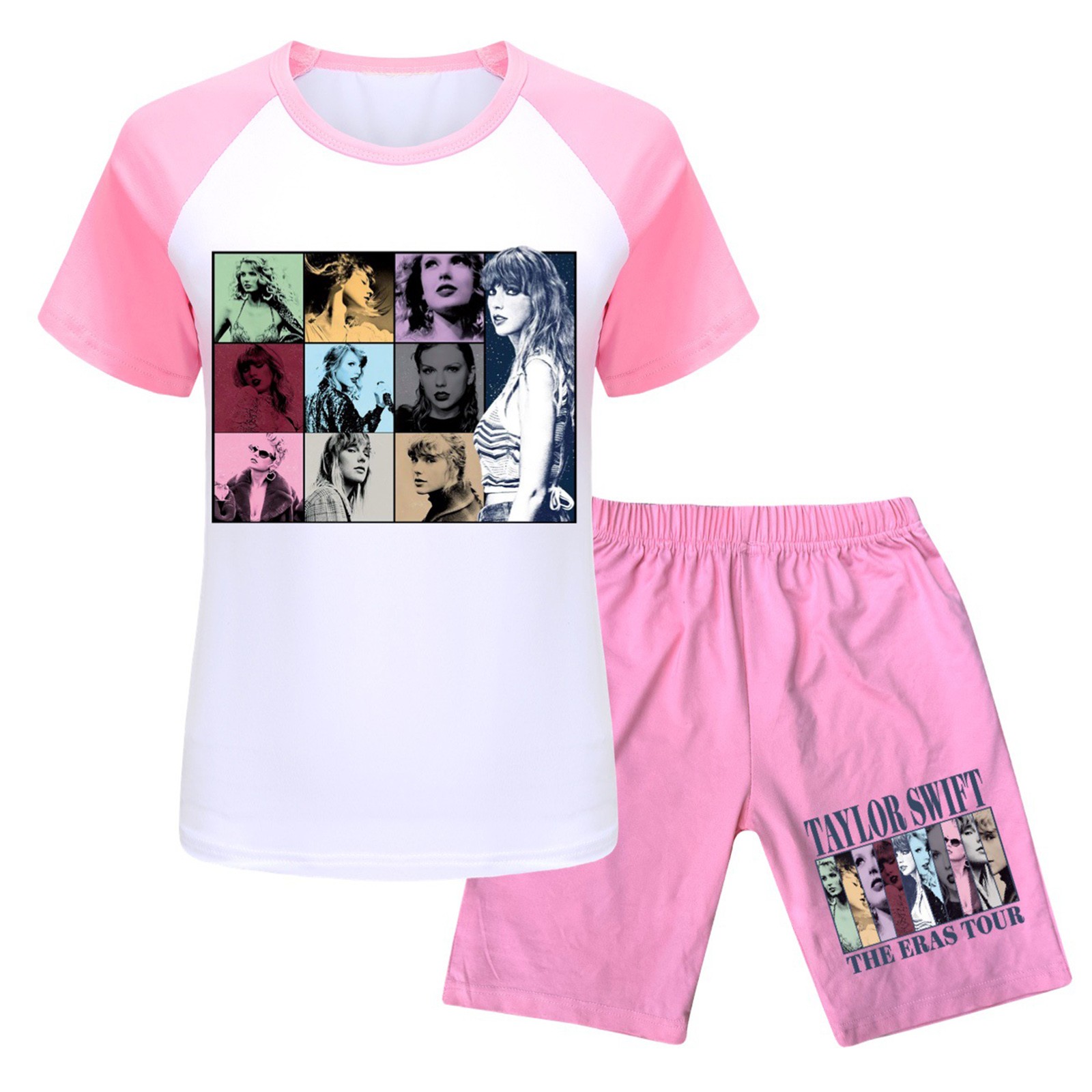 Taylor Children Kids Girls Short Sleeve Letter Printed T Shirt Top ...
