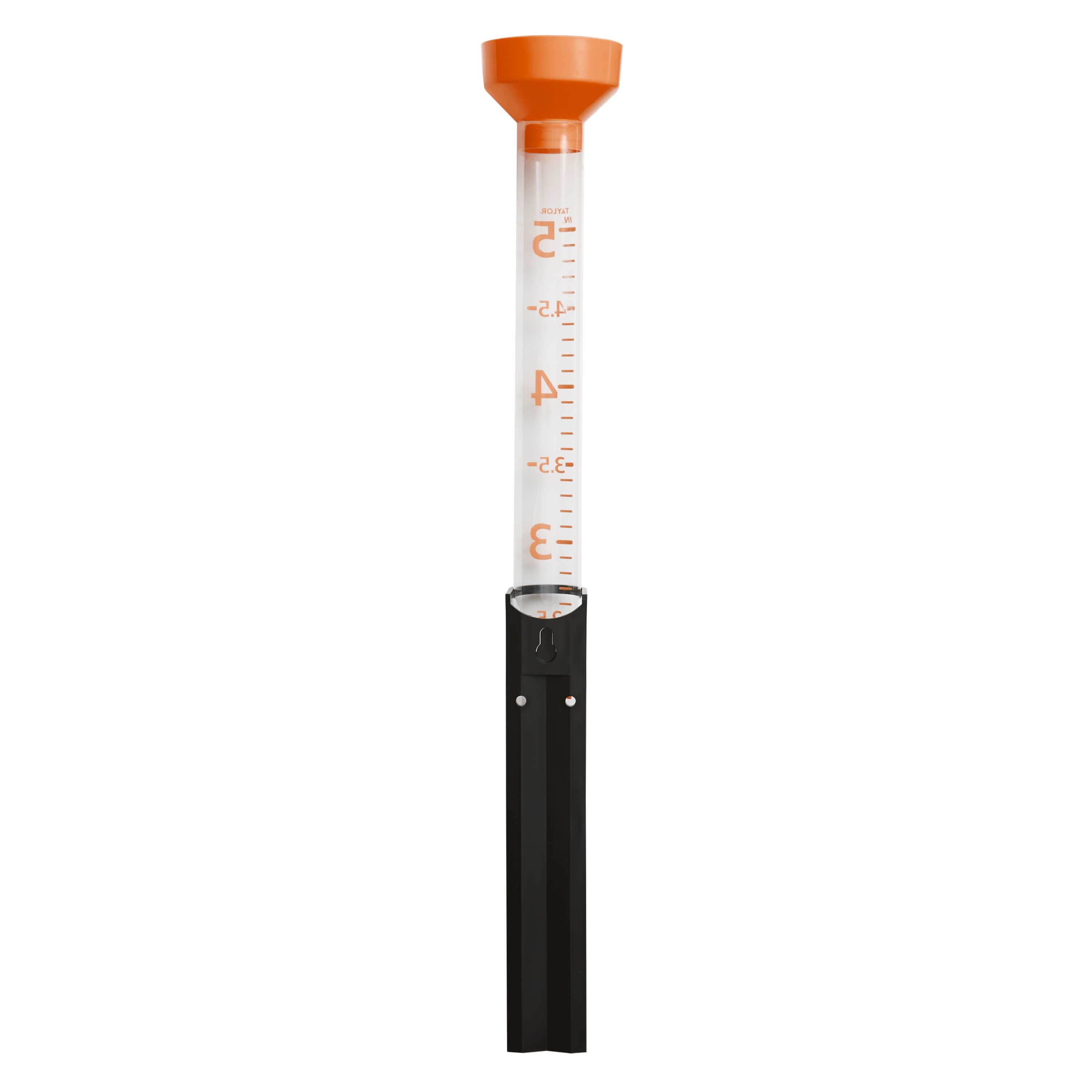 Taylor ClearVu Rain Gauge 5inch Capacity with Jumbo EasyView in Clear