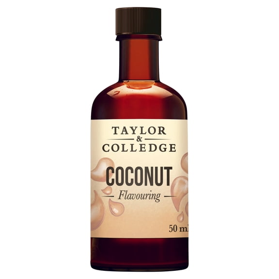 Taylor & Colledge Coconut Flavouring 50ml, Imported from Britain