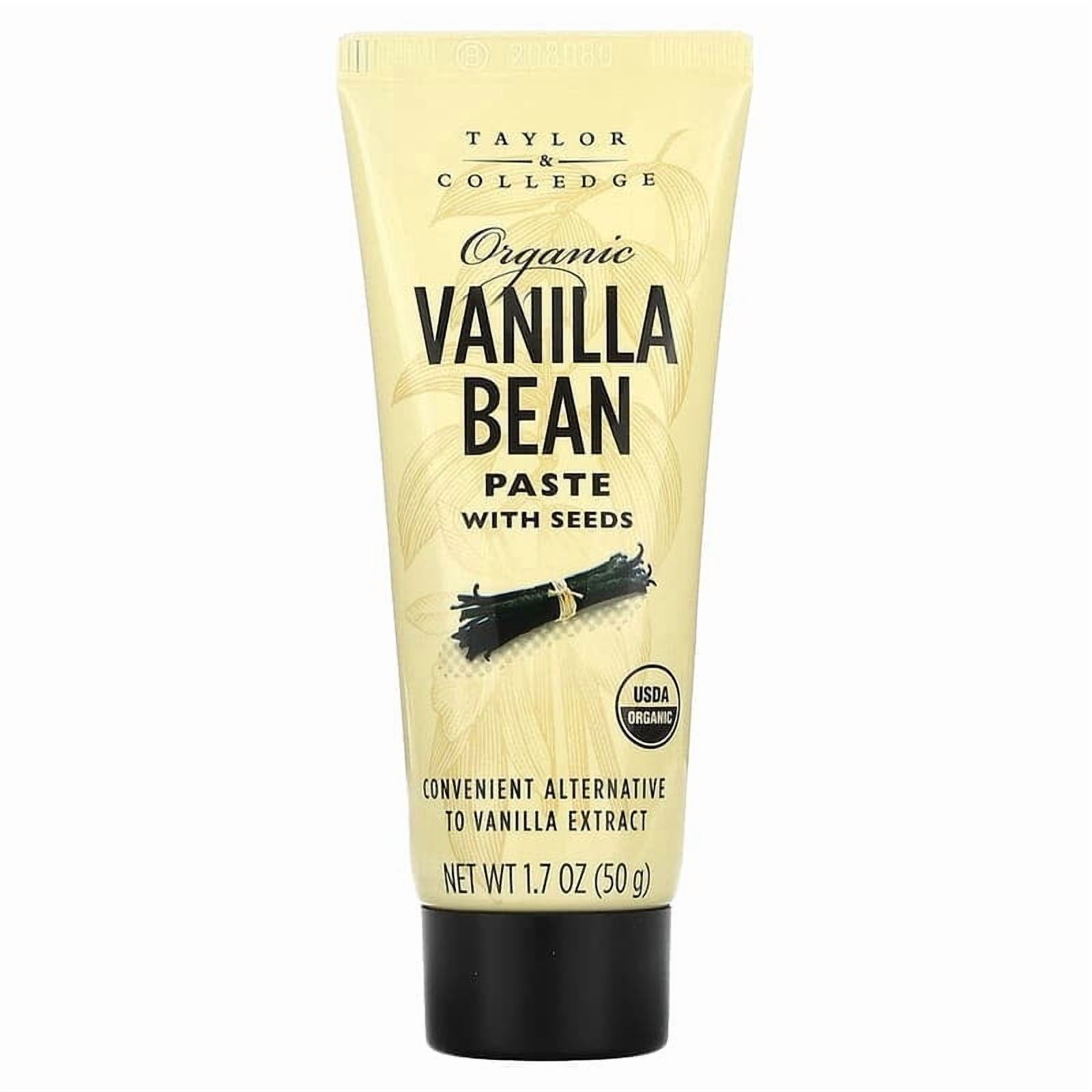 Taylor & Colledge, Organic Vanilla Paste With Seeds, 1.7 oz Pack of 3