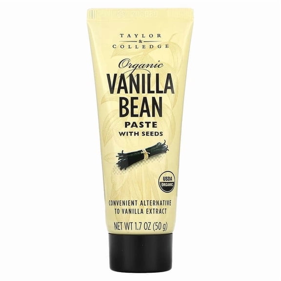 Taylor & Colledge, Organic Vanilla Paste With Seeds, 1.7 oz Pack of 3
