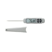 Taylor Waterproof Digital Pen Meat Thermometer with Cover Gray