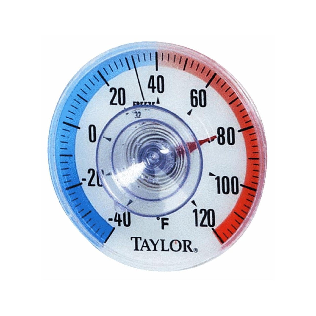 Taylor Dial Thermometer Plastic White