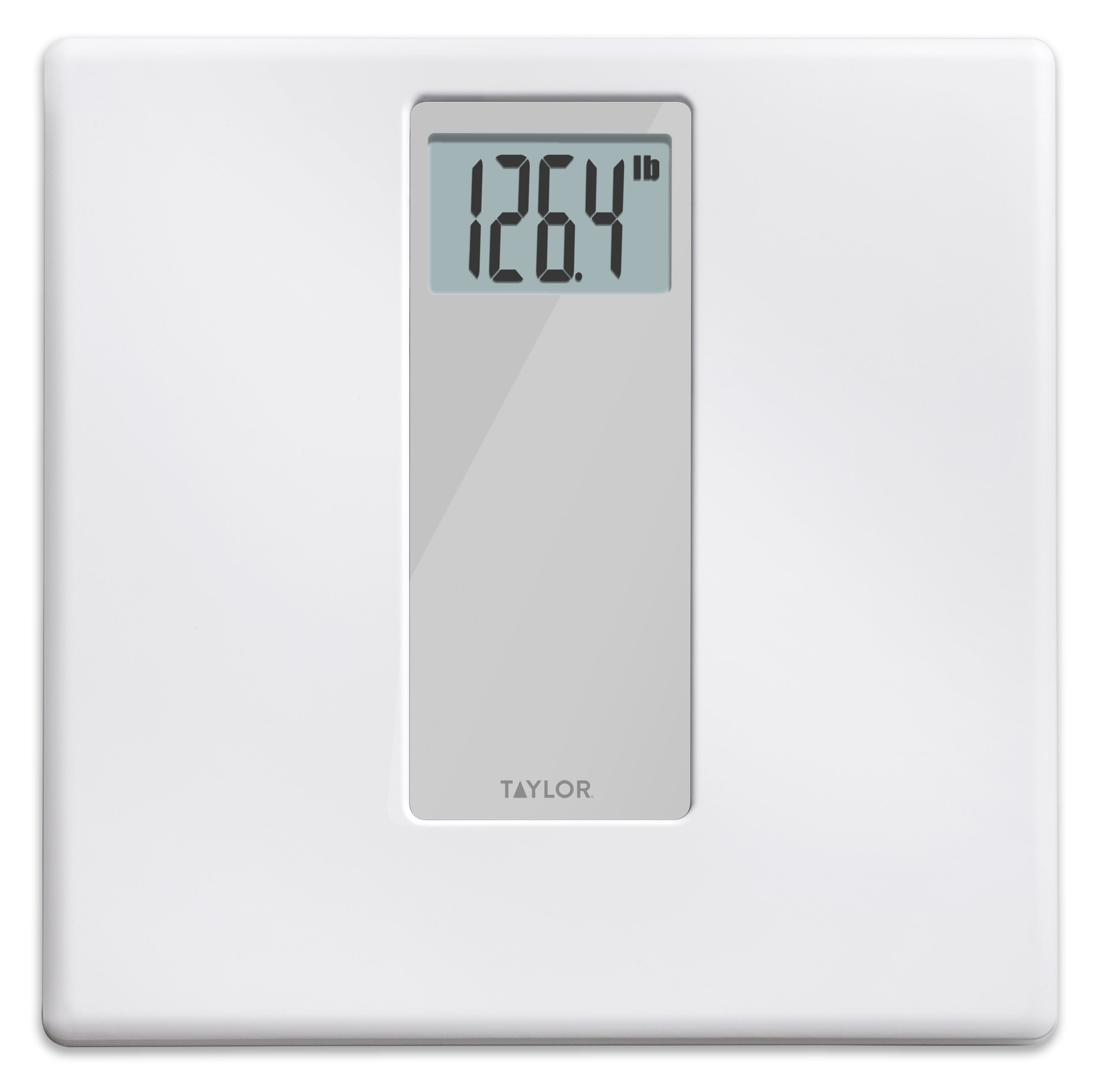 BEAUTURAL Digital Bathroom Scale for Body Weight, LCD Display, 400lb, 4 AAA  Batteries and Tape Measure Included,Tempered Glass