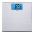thumbnail interactive-video image 1 of Taylor Digital Bathroom Textured Stainless Steel Scale, 1 of 9
