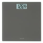 Taylor Digital Glass Bathroom Scale with Charcoal Finish