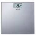 thumbnail image 1 of Taylor Digital Glass Bathroom Scale with Silver Finish, 1 of 5