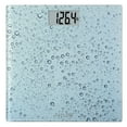 thumbnail image 1 of Taylor Digital Glass Bathroom Scale with Water Drop Blue Finish, 1 of 8