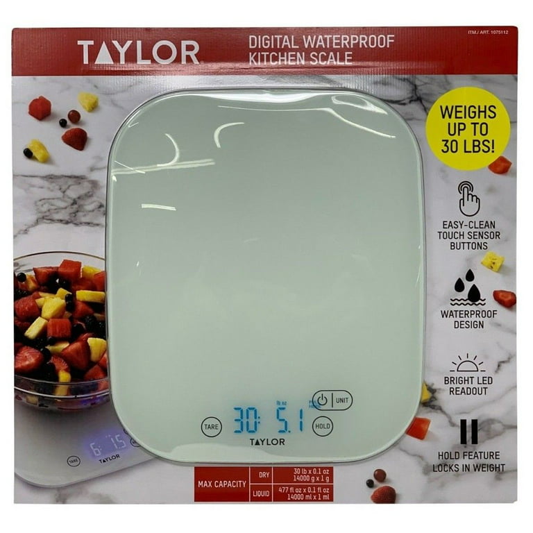 Taylor Digital Waterproof Kitchen Scale