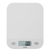Taylor Digital Waterproof Kitchen and Food Scale with Grams & Ounces, White 11LB Capacity