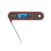 Taylor Digital Waterproof Wireless Programable Meat and Kitchen Food Thermometer, Orange