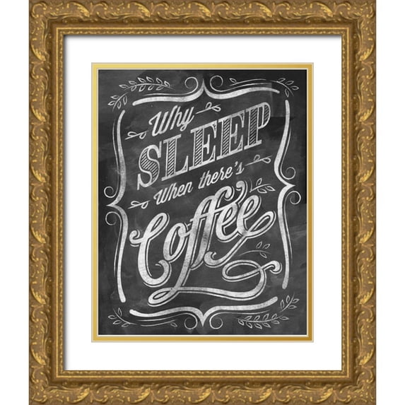 Taylor, Dorothea 15x18 Gold Ornate Wood Framed with Double Matting Museum Art Print Titled - Wise Coffee 4