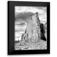 thumbnail image 1 of Taylor, Douglas 11x14 Black Modern Framed Museum Art Print Titled - Monument Valley I BW, 1 of 5