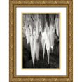 thumbnail image 1 of Taylor, Douglas 11x14 Gold Ornate Wood Framed with Double Matting Museum Art Print Titled - Carlsbad Cavern II BW, 1 of 4
