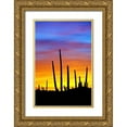 thumbnail image 1 of Taylor, Douglas 11x14 Gold Ornate Wood Framed with Double Matting Museum Art Print Titled - Solstice Sunset, 1 of 4