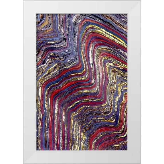 Taylor, Douglas 11x14 White Modern Wood Framed Museum Art Print Titled - Tiger Iron II