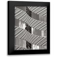 thumbnail image 1 of Taylor, Douglas 13x18 Black Modern Framed Museum Art Print Titled - Brick and Glass I BW, 1 of 5