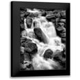 thumbnail image 1 of Taylor, Douglas 13x18 Black Modern Framed Museum Art Print Titled - Trailside Waterfall I BW, 1 of 5