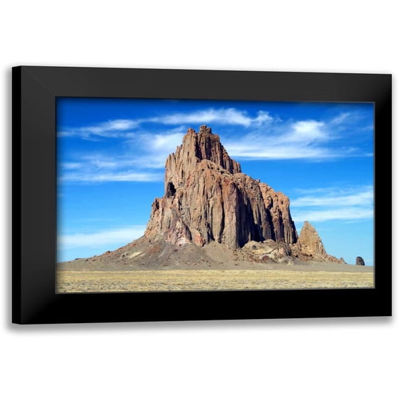 Taylor, Douglas 14x11 Black Modern Framed Museum Art Print Titled - Shiprock