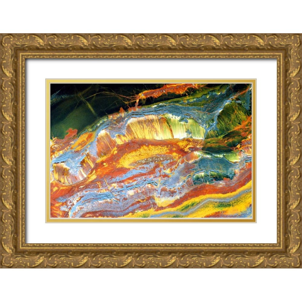 Taylor, Douglas 14x11 Gold Ornate Wood Framed with Double Matting ...