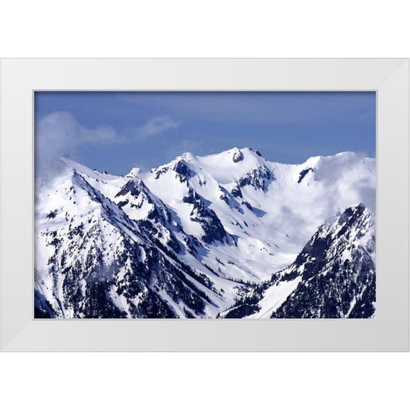Taylor, Douglas 14x11 White Modern Wood Framed Museum Art Print Titled - Carved by Ice