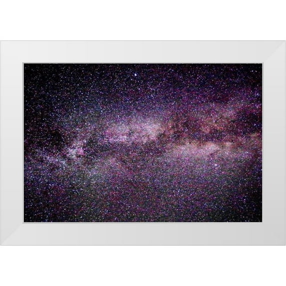 Taylor, Douglas 14x11 White Modern Wood Framed Museum Art Print Titled - Stars Tonight