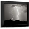 thumbnail image 1 of Taylor, Douglas 15x15 Black Modern Framed Museum Art Print Titled - Summer Lightning I - BW, 1 of 5