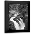 thumbnail image 1 of Taylor, Douglas 17x24 Black Modern Framed Museum Art Print Titled - Sol Duc River Falls BW, 1 of 5