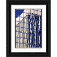 thumbnail image 1 of Taylor, Douglas 17x24 Black Ornate Wood Framed with Double Matting Museum Art Print Titled - Architectural Glass, 1 of 4