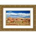 thumbnail image 1 of Taylor, Douglas 18x12 Gold Ornate Wood Framed with Double Matting Museum Art Print Titled - Slickrock County, 1 of 4
