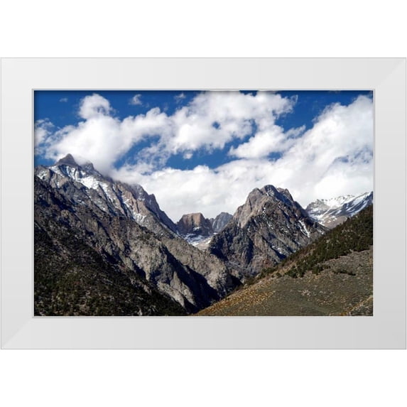 Taylor, Douglas 18x13 White Modern Wood Framed Museum Art Print Titled - High Sierra Spring