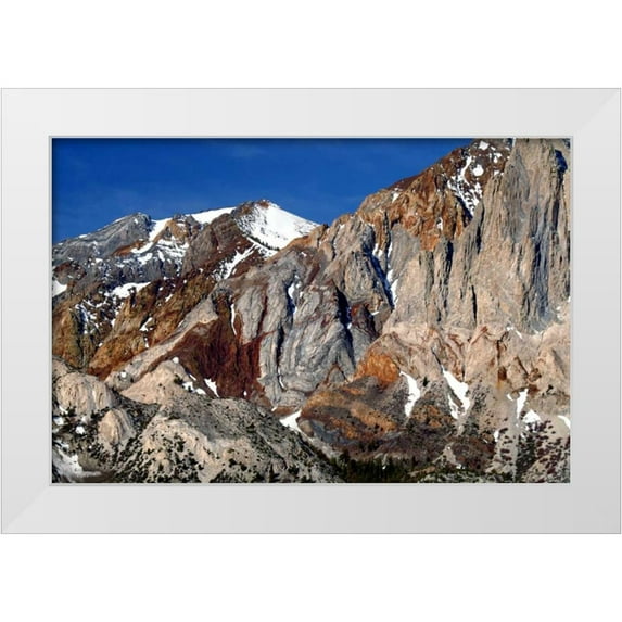 Taylor, Douglas 18x13 White Modern Wood Framed Museum Art Print Titled - Sevehah Cliffs