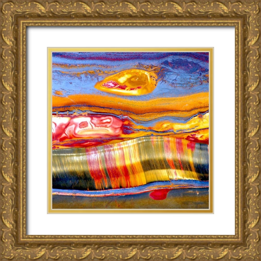 Taylor, Douglas 20x20 Gold Ornate Wood Framed with Double Matting ...