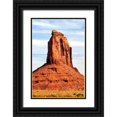 thumbnail image 1 of Taylor, Douglas 23x32 Black Ornate Wood Framed with Double Matting Museum Art Print Titled - Monument Valley II, 1 of 4