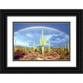 thumbnail image 1 of Taylor, Douglas 24x17 Black Ornate Wood Framed with Double Matting Museum Art Print Titled - Desert Blessing II, 1 of 4