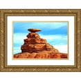 thumbnail image 1 of Taylor, Douglas 32x23 Gold Ornate Wood Framed with Double Matting Museum Art Print Titled - Mexican Hat, 1 of 4