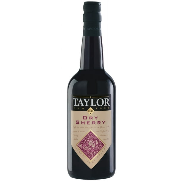 Taylor Dry Sherry Red Wine, 750ml Bottle Walmart Business Supplies