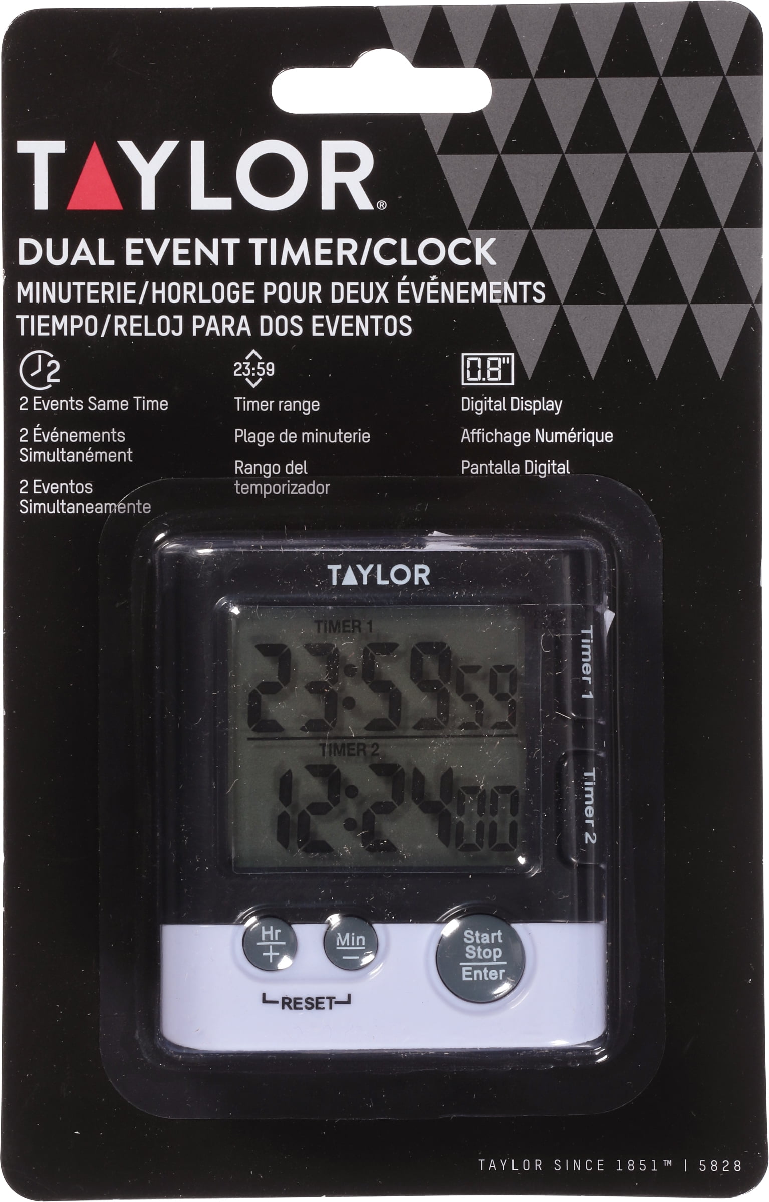 Dual Event Digital Timer/Clock