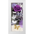 thumbnail image 1 of Taylor, Evangeline 12x24 White Modern Wood Framed Museum Art Print Titled - Butterfly Showers 1, 1 of 4