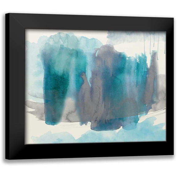 Taylor, Evangeline 14x12 Black Modern Framed Museum Art Print Titled - Free Flow 2