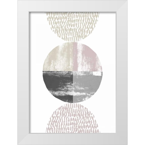 Taylor, Evangeline 14x18 White Modern Wood Framed Museum Art Print Titled - Equal Parts