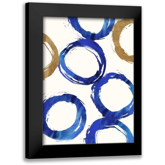 Taylor, Evangeline 18x24 Black Modern Framed Museum Art Print Titled - Unity Indigo