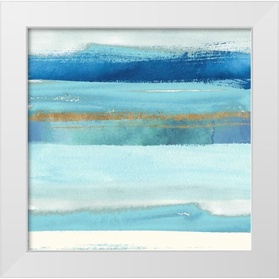 Taylor, Evangeline 20x20 White Modern Wood Framed Museum Art Print Titled - Sea and Air 1