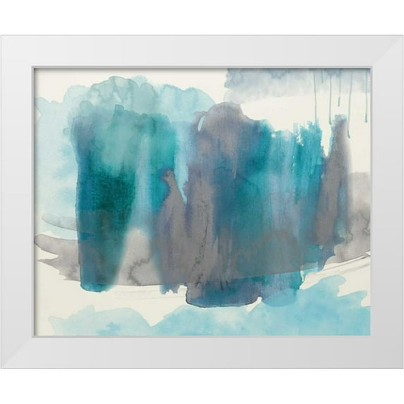 Taylor, Evangeline 24x20 White Modern Wood Framed Museum Art Print Titled - Free Flow 2