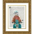 thumbnail image 1 of Taylor, Evangeline 25x32 Gold Ornate Wood Framed with Double Matting Museum Art Print Titled - Portllama, 1 of 4