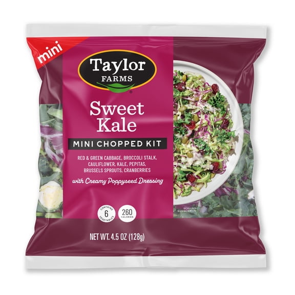 Taylor Farms Sweet Kale Mini Chopped Salad Kit, Fresh